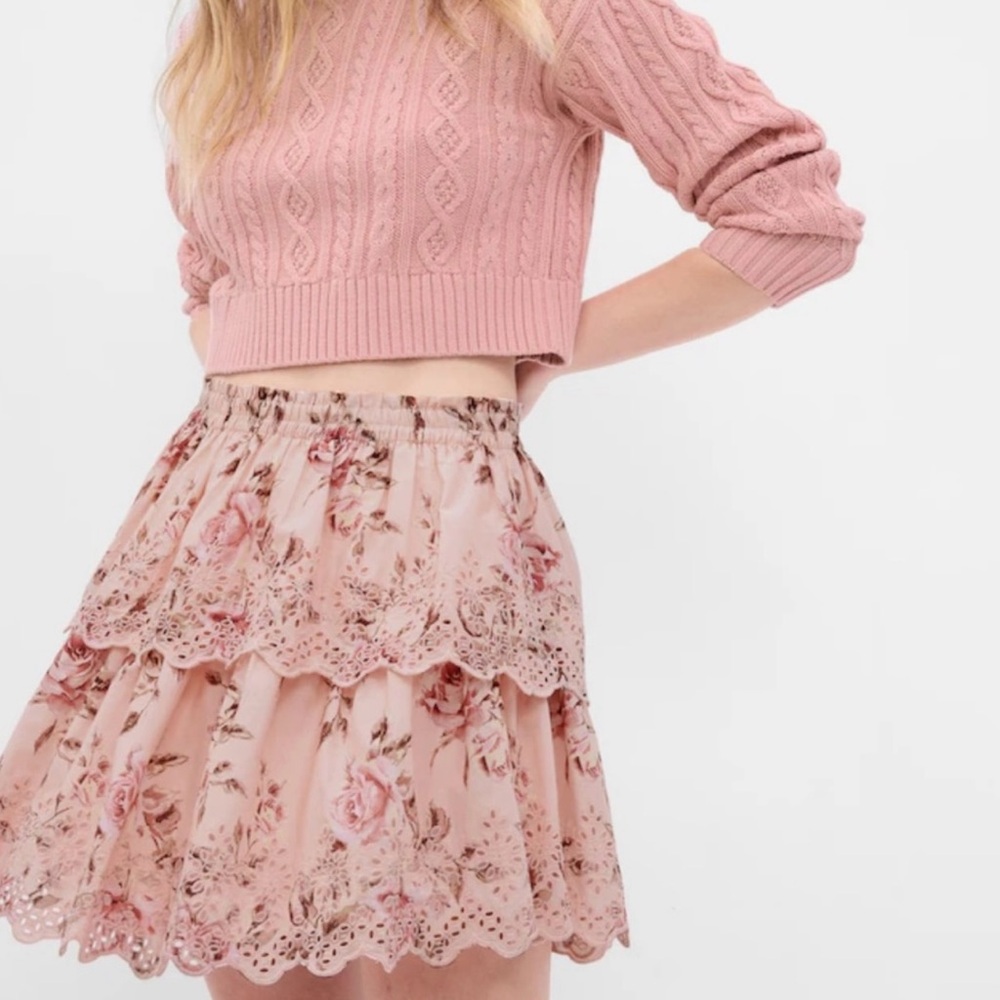 Gap x Loveshackfancy skirt for women size small